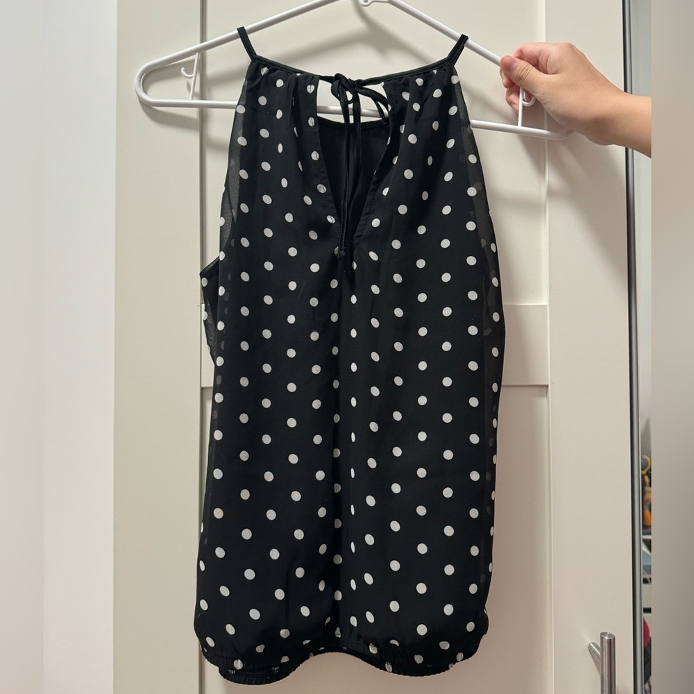 Express silky tank top